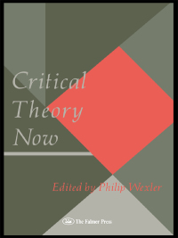 Imagen de portada: Critical Theory Now 1st edition 9781850007531