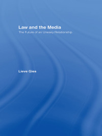 صورة الغلاف: Law and the Media 1st edition 9781845681012
