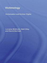 Cover image: Victimology 1st edition 9781845680459