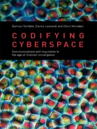 Cover image: Codifying Cyberspace 1st edition 9781844721450