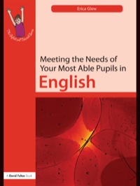 Titelbild: Meeting the Needs of Your Most Able Pupils: English 1st edition 9781843122616