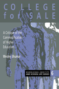 Cover image: College For Sale 1st edition 9780750704106