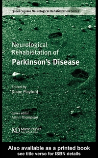 Imagen de portada: Neurological Rehabilitation of Parkinson's Disease 1st edition 9780367395100