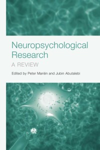 Imagen de portada: Neuropsychological Research 1st edition 9781841696201