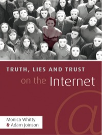 Imagen de portada: Truth, Lies and Trust on the Internet 1st edition 9781841695846