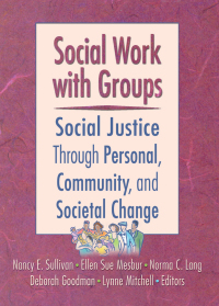Imagen de portada: Social Work with Groups 1st edition 9780789018168