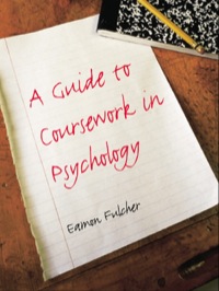 表紙画像: A Guide to Coursework in Psychology 1st edition 9781841695594