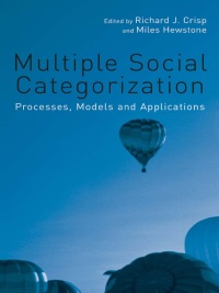 Cover image: Multiple Social Categorization 1st edition 9781841695020