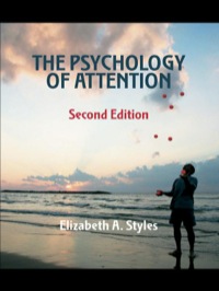 Imagen de portada: The Psychology of Attention 2nd edition 9781841693965
