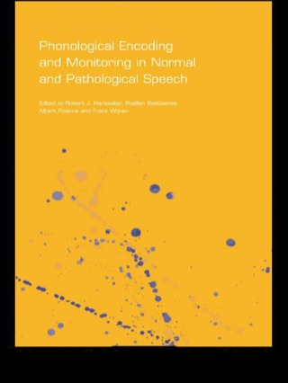 Titelbild: Phonological Encoding and Monitoring in Normal and Pathological Speech 1st edition 9781138877443