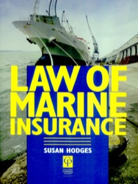 Cover image: Law of Marine Insurance 1st edition 9781859412275