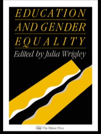 Imagen de portada: Education and Gender Equality 1st edition 9781850009467