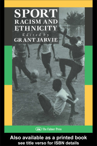 Immagine di copertina: Sport, Racism And Ethnicity 1st edition 9781850009177