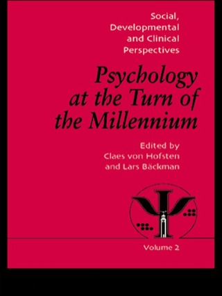 Imagen de portada: Psychology at the Turn of the Millennium, Volume 2 1st edition 9781138883147