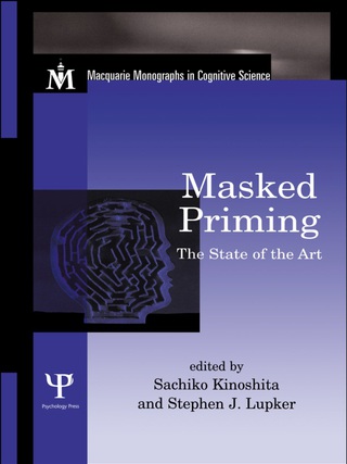 表紙画像: Masked Priming 1st edition 9780415649933