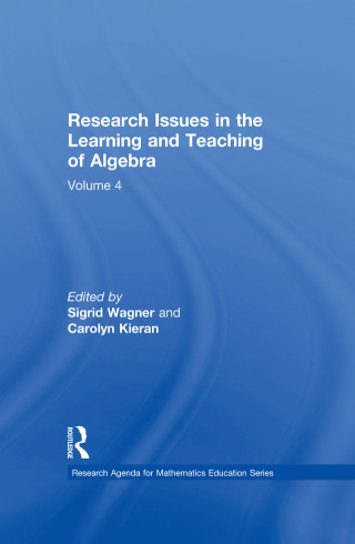Imagen de portada: Research Issues in the Learning and Teaching of Algebra 1st edition 9780805803549