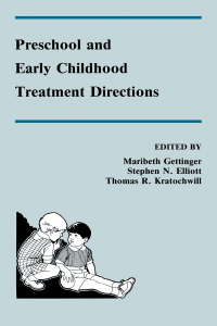 Cover image: Preschool and Early Childhood Treatment Directions 1st edition 9780805807578
