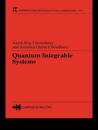 Cover image: Quantum Integrable Systems 1st edition 9781584883807