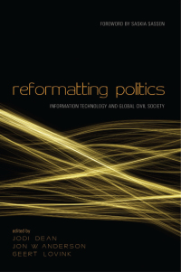 Imagen de portada: Reformatting Politics 1st edition 9780415952989