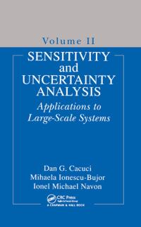 Cover image: Sensitivity and Uncertainty Analysis, Volume II 1st edition 9781584881162