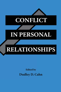 Cover image: Conflict in Personal Relationships 1st edition 9780805812787