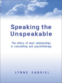 صورة الغلاف: Speaking the Unspeakable 1st edition 9781583919859