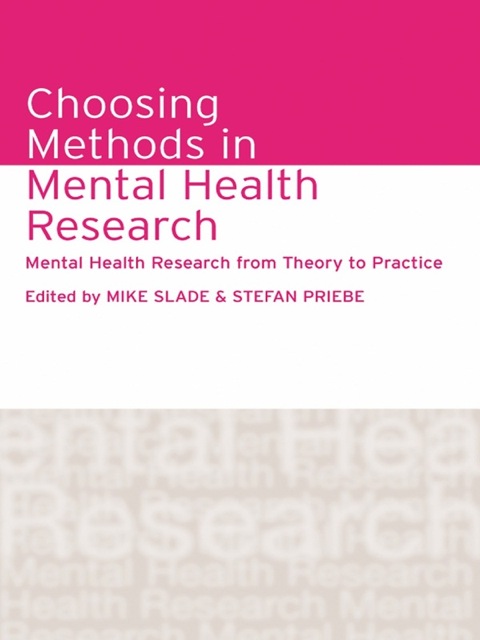 Choosing Methods in Mental Health Research: Mental Health Research from Theory to Practice, 1st Edition - FULL INSTANT DOWNLOAD | PDF DOCX EPUB