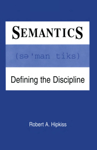 Cover image: Semantics 1st edition 9780805820263