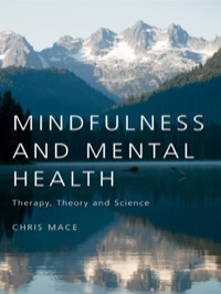 Imagen de portada: Mindfulness and Mental Health 1st edition 9781583917879