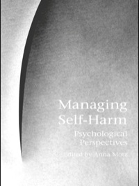 Cover image: Managing Self-Harm 1st edition 9781583917046