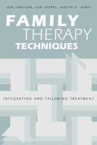 表紙画像: Family Therapy Techniques 1st edition 9781583913604