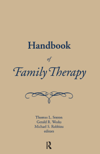 Cover image: Handbook of Family Therapy 1st edition 9781583913260