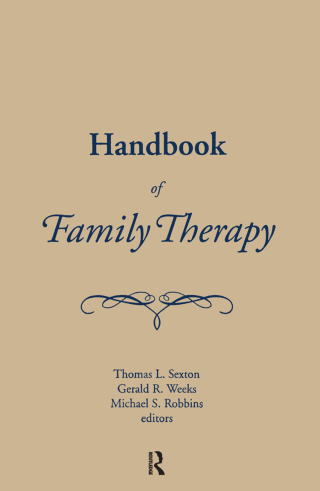 Cover image: Handbook of Family Therapy 1st edition 9781583913260