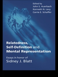 Titelbild: Relatedness, Self-Definition and Mental Representation 1st edition 9781583912898