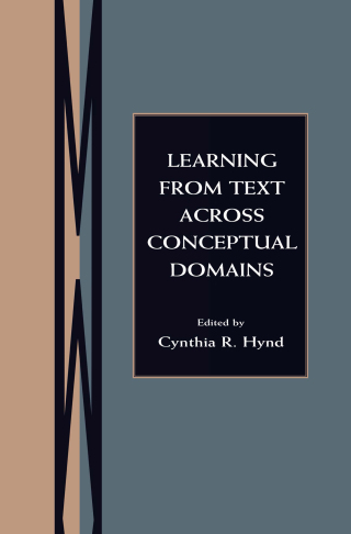 表紙画像: Learning From Text Across Conceptual Domains 1st edition 9780805821833