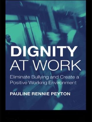 Cover image: Dignity at Work 1st edition 9781583912386