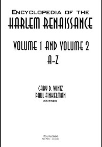 Imagen de portada: Encyclopedia of the Harlem Renaissance 1st edition 9781579583897