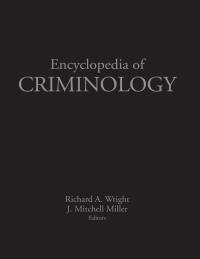 Titelbild: Encyclopedia of Criminology 1st edition 9781579583873