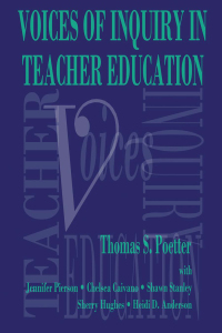 Imagen de portada: Voices of Inquiry in Teacher Education 1st edition 9780805823783