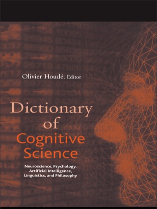 Cover image: Dictionary of Cognitive Science 1st edition 9781579582517