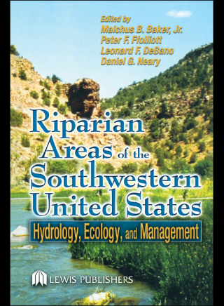 Cover image: Riparian Areas of the Southwestern United States 1st edition 9781566706261