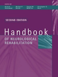 Cover image: Handbook of Neurological Rehabilitation 1st edition 9780863777578