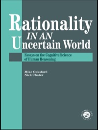 Cover image: Rationality In An Uncertain World 1st edition 9781138877160