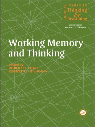 Immagine di copertina: Working Memory and Thinking 1st edition 9781138877153
