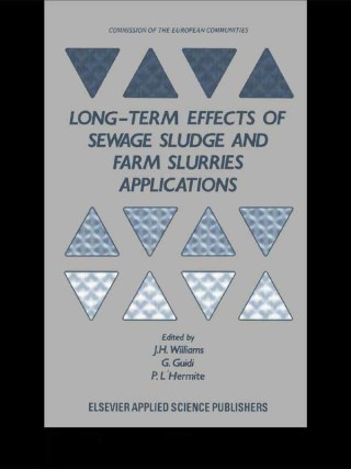 Cover image: Long-term Effects of Sewage Sludge and Farm Slurries Applications 1st edition 9780853343998