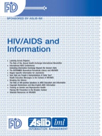 Cover image: HIV/AIDS and Information 1st edition 9780851424651