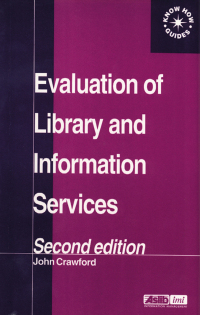 Cover image: Evaluation of Library and Information Services 1st edition 9780851424439