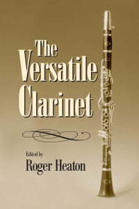 Cover image: The Versatile Clarinet 1st edition 9780415973175