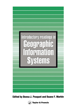 Imagen de portada: Introductory Readings In Geographic Information Systems 1st edition 9780850668568