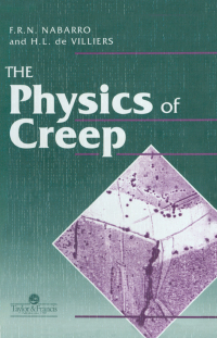 Omslagafbeelding: Physics Of Creep And Creep-Resistant Alloys 1st edition 9780850668520